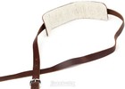 Martin Vintage Leather Acoustic Guitar Strap With Padded Slider - Brown