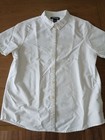  4  Lands End Girls Xl 16 School Uniform Shirts White Blouse Polo Short Sleeve 
