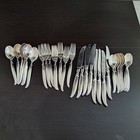 Vintage 1847 Rogers Bros International Silver Plate Flair 31 Pieces Flatware