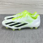 New Adidas X Crazyfast  Fg Cloud Wht  core Blk  Lemon Gy7377 Soccer Cleat Sz 10