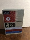 New Sealed Basf Hifi Low Noise C120 C-120 Blank Audio Cassette Tape Germany