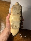 Antique Stoneware Anna Pottery Or Similar    pure Old Corn     Hog Flask