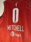 Kelsey Mitchell Signed Indiana Fever Jersey Autographed Psa dna Coa