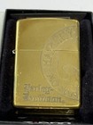 Zippo 2021 Harley Davidson High Polished Brass Skull Lighter Unfired In Box D527