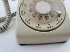 Vintage Stromberg Carlson Light Gray Rotary Desk Phone Old School Telephone