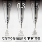 Pentel Mechanical Pencil  Orenz 0 3mm  Deep Red 1 Count  pack Of 1   