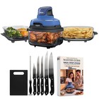 Ninja Crispi 5-in-1 Portable Glass Air Fry Cooking System   5 Pcs Knife Set