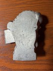 Antique Pewter Hinged Ice Cream Mold Harp No  361