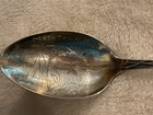Antique Sterling Silver Souvenir Spoon  Macatawa Mi W  Figural Indian Handle 6 
