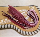 Vino Charro Saddle Strings Juego De 8 Tientos Piel