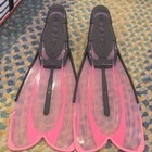 Cressi Water Sport Fins Pink Black Size 39 40  us 5  -6    For Swimming Diving