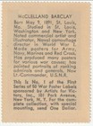 U  S  A  - War Poster Label  1 m 