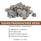 Sudan Frankincense Resin Organic 100  Natural Pure Pale Boswellia Aromatic Tears