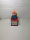 Vintage 1976 Mattel Jack In The Box Pop-up Clown Wind-up - Read Below