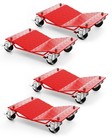 Car Dolly Wheel Tire Dolly 4pcs Heavy Duty Skate Auto Repair Moving Dolly 6000lb