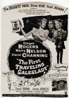 Vtg Movie Ad The First Traveling Saleslady 1956 Ginger Rogers Free Ship
