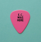 Super Rare  Eric Clapton Tour Guitar Pick E c  Was Here  We Love You Pick