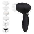 Electric Facial Cleansing Brush With 6 Brush Heads - Deep Clean  Exfoliate  Mass