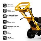 Mechmaxx 420cc 15hp Stump Grinder 15   Cutting Height 10   Cutting Depth sg380