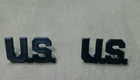 Wwi Us Army Officer Us Insignia Pins  One Pair