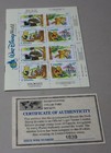 Walt Disney World Winnie The Pooh Stamps Booklet   Souvernir Sheets W coa