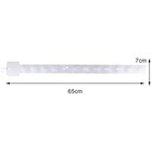 20 Pack Retail Clip Hanging Merchandise 12 Tab Plastic Display Strip   20 S-hook