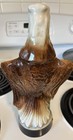 Beam s Choice Kentucky Straight Bourbon Eagle China Decanter Bottle  1970s