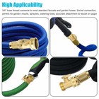2-10pcs 3 4  Garden Hose Shut Off Valve Water Pipe Faucet Connector Solid Brass