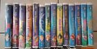  Walt Disney Vhs Tapes - Black Diamond Lot - Banned   Rare