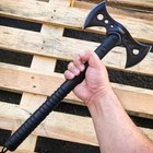 15  Black Tactical Hunting Axe Tomahawk Hatchet Throwing Knife Survival Camping