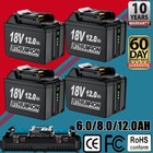 2pack 18v 12 0ah Battery   Dual Charger For Makita 8 0ah Lxt Lithium-ion Bl1830