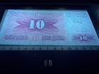 5x Bosnia   Herzegovina 10 Dinara Circulated 1992 Banknote Currency Cash