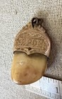 Antique 10k Gold Bpoe Elks Lodge 236 Leadville Co Elk Tooth Watch Fob Pendant