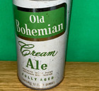 Old Bohemian Cream Ale Pull Top Beer Can Eastern Brewing Corp  Green   White Can