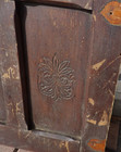 Antique Ice Box Door With Scrolling 19  X 18  Repurpose