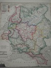 Antique Map  russia In Europe  1850  Engraved By J  Dower