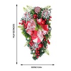 Front Door Wreath Spring Teardrop Swag Floral Large Garland Swag Holiday Decor