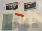 1950s Leica M3 Original Instruction Book Vintage Manual