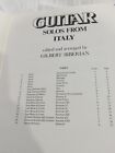 Gilbert Biberian Solos From Italy For Classical Guitar Rare Vintage Sheet Music