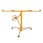 11 Feet Drywall Lift Hoist Sheetrock Panel Plasterboard Jack Lifter Rolling Tool