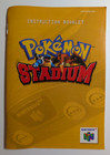 Pokemon Stadium Nintendo 64 N64 Tested Cib In Box W  Booklet And Transfer Pak