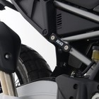 R g Racing Rear Footrest Blanking Plate - Black  2 Piece Blp0128bkcl77