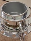 Vintage Christmas Tree Holder Shiny Chrome Handy Things Mfg  Co   No 8  Made Mi