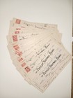 Scott   R164 2 Cent Revenue Stamp First Day Of Issue  Bank Check Rare Plus Set