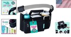 Insulated Cup Holder Stroller Caddy With 6 Compartments - Ideal Baby Shower Gift