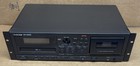 Tascam Cd-a580 Professional Cassette Recorder Cd And Tape Player No Remote    read