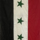 Vintage Nautical Iraq Ship Flag - 71  X 46 