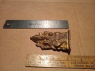 Vintage Gilt Bronze Ganesha Hindu Elephant God Small Figurine