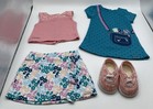 Authentic Lot American Girl Doll Clothes Shoes Modern Mix   Match Yoga  Gym Mat