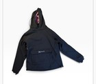 Arctix Womens Softshell Fleece Lined Pullover Anorak Hoodie Jacket L Black Pink